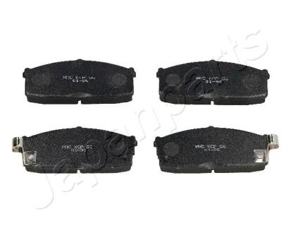 Тормозные колодки пер. NISSAN BLUBIERD 80- JAPANPARTS PA141AF