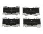 NISSAN Тормозные колодки передн. INFINITI FХ35, G37,FX50 JAPANPARTS PA146AF (фото 1)