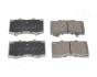 NISSAN Тормозные колодки передн.Patrol 5.6 10- JAPANPARTS PA158AF (фото 1)