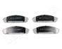 NISSAN Тормозные колодки передн.Patrol GR I 4.2 88- JAPANPARTS PA163AF (фото 1)