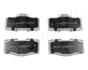 TOYOTA Колодки тормозные пер. LANDCRUISER 90 JAPANPARTS PA255AF (фото 1)