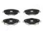 TOYOTA Колодки торм. пер. Avensis 2,0-2,2 08- JAPANPARTS PA276AF (фото 1)