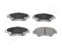 HONDA Тормозные колодки дисковые Civic 91- JAPANPARTS PA433AF (фото 1)