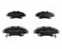 HONDA Тормозные колодки дисковые Civic 91- JAPANPARTS PA435AF (фото 1)