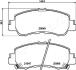 MITSUBISHI гальмівні колодки передні ECLIPSE CROSS 17- JAPANPARTS PA533AF (фото 2)