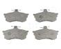 MITSUBISHI Тормозные колодки передн.Carisma 95- JAPANPARTS PA592AF (фото 1)