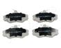 HYUNDAI Тормозн.колодки передн.H100 94- JAPANPARTS PA595AF (фото 1)