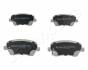SUZUKI К-т тормозных колодок Swift,SX4,Opel Agila 05-,Nissan Note,Micra 05- JAPANPARTS PA800AF (фото 1)