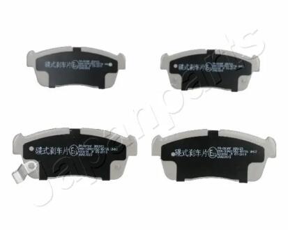 SUZUKI Тормозные колодки передн. Ignis 03-,Daihatsu Sirion, Charade JAPANPARTS PA809AF