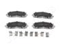 FIAT Тормозные колодки передн.Freemont,Chrysler Grand Voyager V,Lancia 2.0/3.6 11- JAPANPARTS PA918AF (фото 1)
