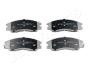 Тормозные колодки пер. HYUNDAI TERRACAN -06 JAPANPARTS PAH06AF (фото 1)