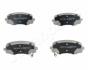 HYUNDAI Тормозные колодки передн. i10, KIA Picanto (без ESP) JAPANPARTS PAH12AF (фото 1)