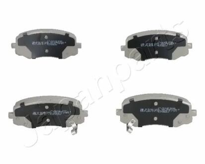 HYUNDAI Тормозные колодки передн. i10, KIA Picanto (без ESP) JAPANPARTS PAH12AF