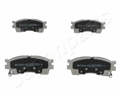 KIA Тормозные колодки Carens,Clarus 1,8i 16V/2,0i 16V JAPANPARTS PAK17AF