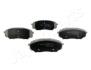 KIA Колодки торм. пер. Sorento 2,0-2,4 10- JAPANPARTS PAK30AF (фото 4)