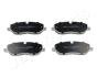 ROVER Колодки тормозные передн.Range Rover Sport 05- Discovery 04- JAPANPARTS PAL01AF (фото 1)