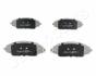 CHEVROLET Колодки тормозные дисковые Aveo 11- JAPANPARTS PAW15AF (фото 1)