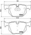 BMW Гальмівні колодки задні X5 E70/F15 JAPANPARTS PP0116AF (фото 2)