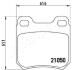 OPEL Колодки гальмівні задні Omega A/B,Vectra B JAPANPARTS PP0404AF (фото 2)