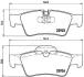 DB гальмівні колодки задн.GL/ML164, R251 JAPANPARTS PP0515AF (фото 2)