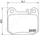 DB гальмівні колодки задн.ML163 JAPANPARTS PP0519AF (фото 2)