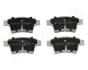 CITROEN гальмів.колодки задн.C4 Picasso,Grand Picasso 06,Peugeot 408 10- JAPANPARTS PP0603AF (фото 1)