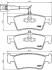 VW гальмівні колодки задн. Touareg JAPANPARTS PP0923AF (фото 2)