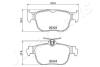 AUDI Кододки гальмівні задн SKODA OCTAVIA IV 20- JAPANPARTS PP0927AF (фото 2)