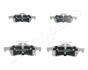 TOYOTA Тормозные колодки задн.Yaris 05-,Honda Civic IX 12- JAPANPARTS PP225AF (фото 1)
