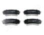 TOYOTA Тормозные колодки задн.Land Cruiser 98- JAPANPARTS PP259AF (фото 1)