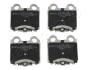 TOYOTA Тормозные колодки дисковые задн.Lexus GS/IS 97- JAPANPARTS PP260AF (фото 1)