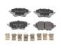 TOYOTA К-т задніх гальм. колодок C-HR 16- JAPANPARTS PP263AF (фото 1)