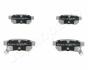 HONDA Колодки тормозные задние Civic 1,5/1,6 90- JAPANPARTS PP404AF (фото 1)