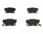 HYUNDAI Тормозные колодки задние Sonata 91- JAPANPARTS PP598AF (фото 1)