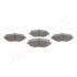 JEEP Тормозные колодки Dodge Nitro,Cherokee 07- JAPANPARTS PP901AF (фото 2)