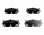 KIA Тормозные колодки задн.Carens 04- Clarus 98- Shuma 98- JAPANPARTS PPK00AF (фото 1)