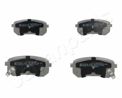 HYUNDAI Тормозные колодки задн.i10 08-,Kia Picanto 04- JAPANPARTS PPK04AF