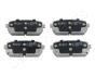 KIA Тормозные колодки задн.Carens 06- JAPANPARTS PPK10AF (фото 1)