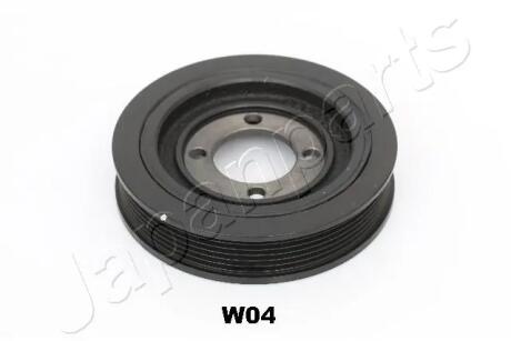 CHEVROLET Шкив коленвавала CAPTIVA 2.4 06- JAPANPARTS PUW04