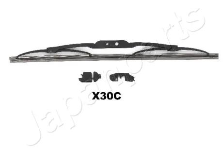 Щетка стеклоочистителя 1х300 (крючек) FORD Fusion -12, MITSUBISHI Colt -12, NISSAN Micra -10 JAPANPARTS SSX30C