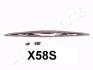 Щетка стеклоочистителя со спойлером 1x580 (крючек) JAPANPARTS SSX58S (фото 1)