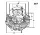 TOYOTA віскомуфта вентилятора радіатора Hiace IV,Hilux V JAPANPARTS VC207 (фото 3)