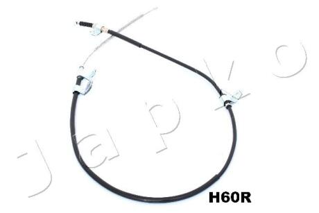 Фото трос стоянкового гальма Hyundai H-1(парн. арт: 131H60L), П. JAPKO 131H60R Трос стоянкового гальма Hyundai H-1(парн. арт: 131H60L), П. JAPKO 131H60R