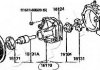 Насос водяной Toyota Paseo 1.5 (95-99),Toyota Starlet 1.3 (96-99) JAPKO 35297 (фото 3)