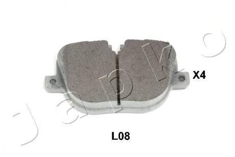 Фото гальмівні колодки дискові зад. Range Rover III 09- JAPKO 51L08 Гальмівні колодки дискові зад. Range Rover III 09- JAPKO 51L08