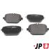 DB Гальмівні колодки задні CLS (C257) CLS 450 EQ Boost 4-matic (257.359) 17-, E-CLASS (W213) AMG E 63 4-matic+ (213.088) для ТЗ без керамічного гальма 17-21 JP GROUP 1363702910 (фото 1)