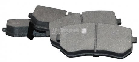 Комплект тормозных колодок, дисковый тормоз JP GROUP 3563700510 (фото 1)