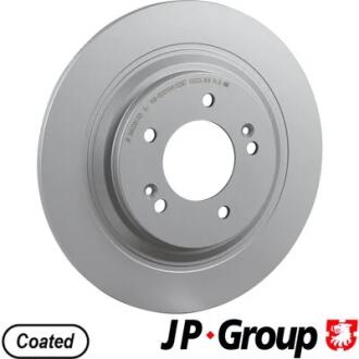 Гальмівний диск задн. HYUNDAI KONA/OPTIMA (JF) 15-23 JP GROUP 3663201700