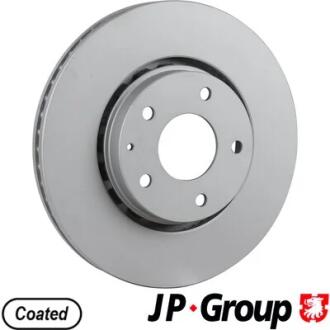 Гальмівний диск пер. Mazda CX-5 11-17 JP GROUP 3863102600
