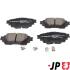 TOYOTA Гальмівні колодки задні RAV 4 V (_A5_, _H5_) 2.0 (MXAA52) 18-, HIGHLANDER (GSU7_, AXUH7_, TXUA7_) 2.5 Hybrid AWD (AXUH78) 22- JP GROUP 4863702310 (фото 1)
